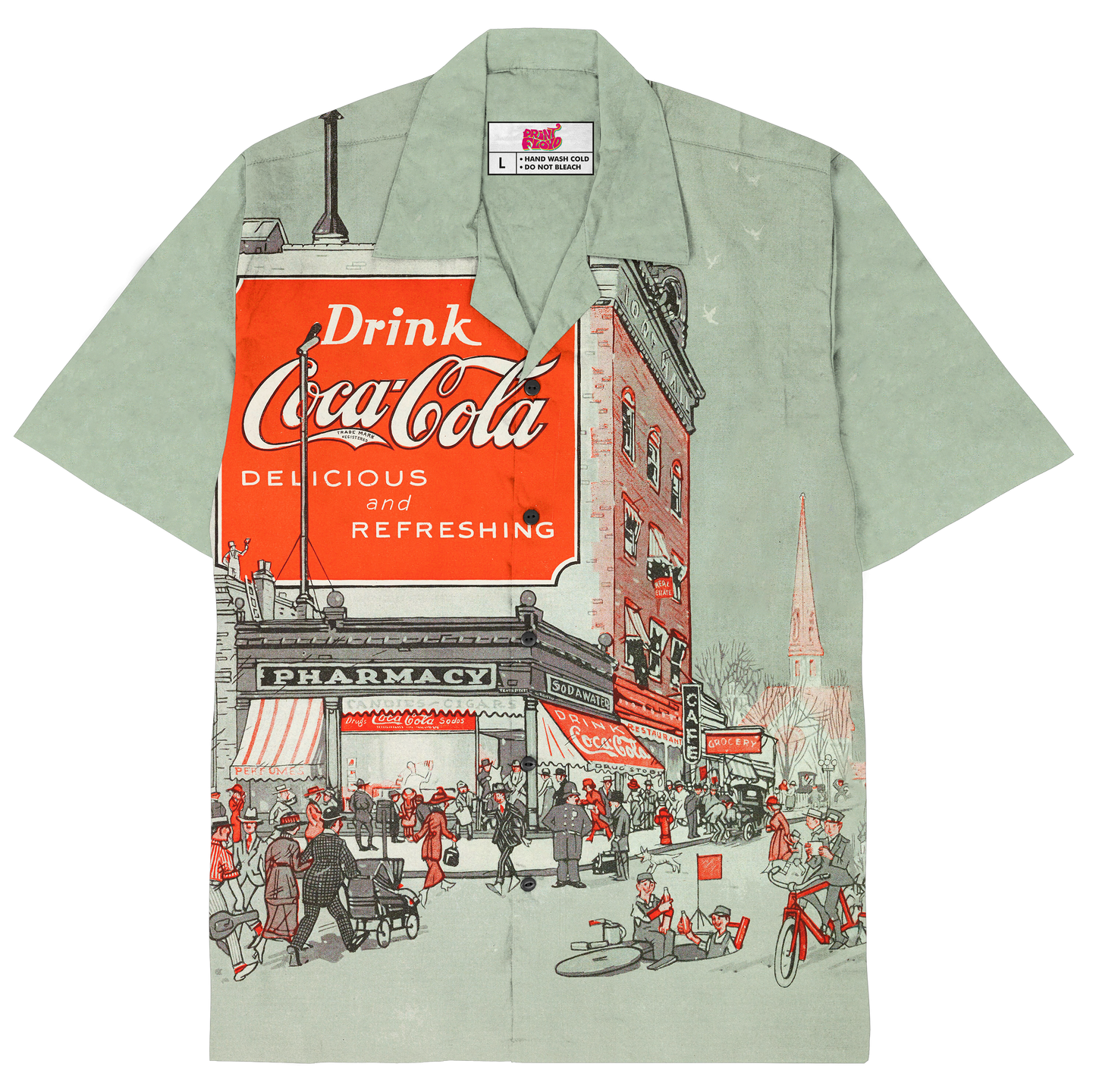 Vintage Coca Cola Short Sleeve Shirt