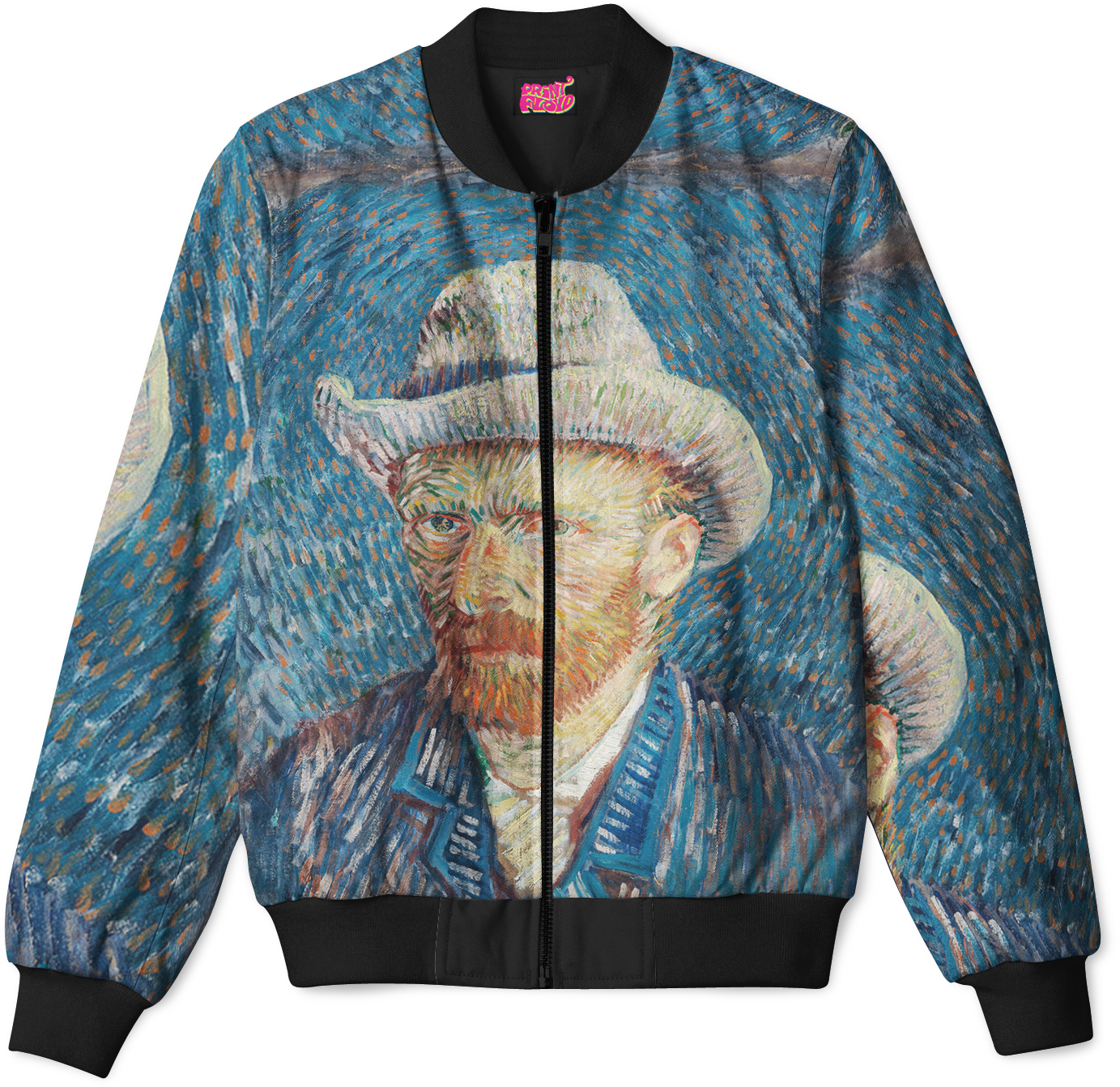 Vincent van Gogh - Self Portrait Bomber Jacket