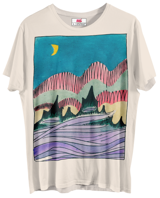 Scenic Scribbles T-shirt