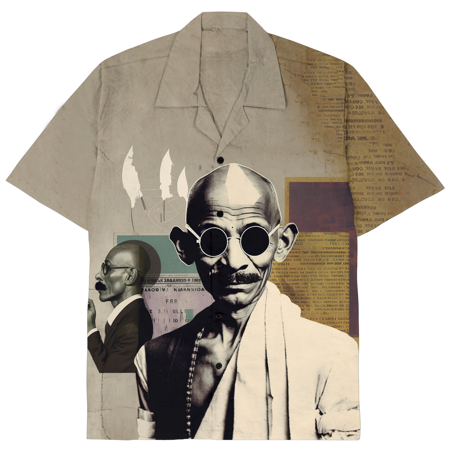 Modern Gandhi Short Sleeve Shirt