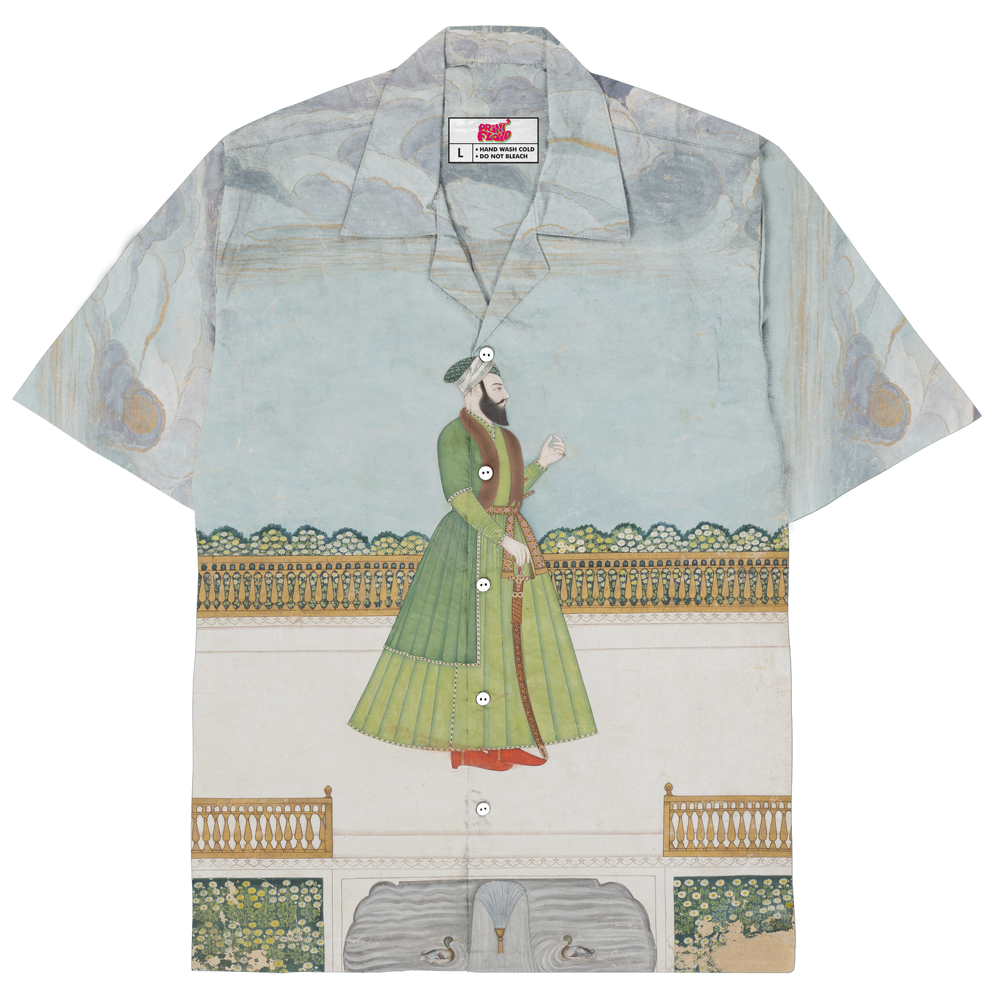 Nobleman On A Terrace Short Sleeve Shirt