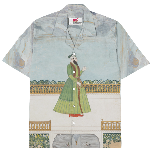 Nobleman On A Terrace Short Sleeve Shirt